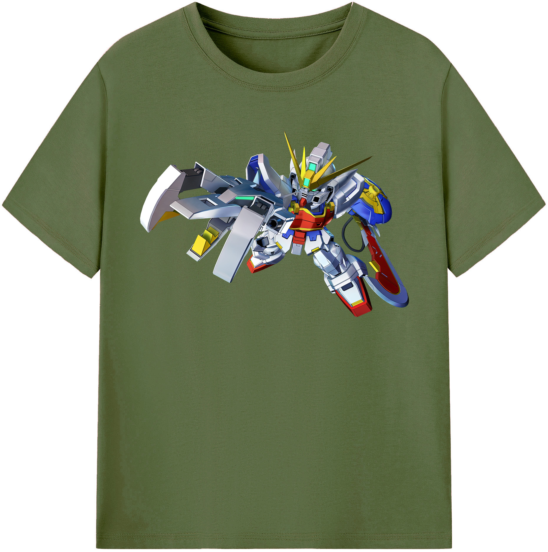 （画像用） 機動戦士ガンダム Mobile Suit Gundam 綿100％半袖Tシャツ（フロントプリント）